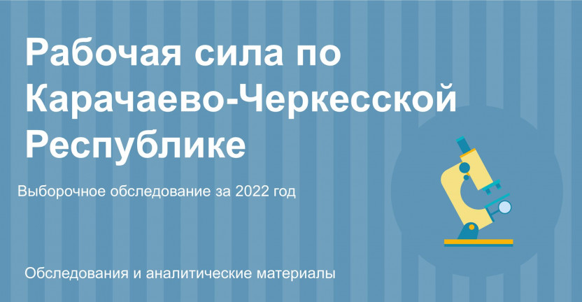 Итоги обследования рабочей силы в 2022 году по КЧР